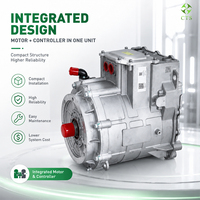 Kit de Conversión para Autobús Eléctrico de 130kW, Motor y Sistema de Batería Refrigerados por Líquido IP67, Solución de Alta Eficiencia y Compatibilidad