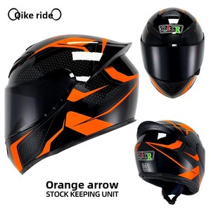 Casque de moto intégral Qike <span class=keywords><strong>en</strong></span> ABS pour l'hiver, homologué ECE, certifié 3C, design graphique toutes saisons pour les motards hommes et femmes - Product Image 5