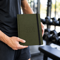 LABON Agenda de Discipline Personnalisé 2027 2028 A5 B5, Journal à Couverture Rigide, Suivi des Habitudes, Système d'Objectifs, Carnet de Productivité Quotidienne
