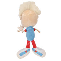 Poupée en peluche personnalisée en usine, figurine humaine de dessin animé, poupée en peluche amusante, figurine imprimée sur mesure, poupée douce
