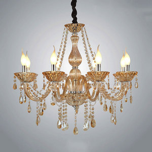 Lustre de mariage de luxe en cristal K9, luminaire suspendu pour hôtel, <span class=keywords><strong>salle</strong></span> de bal, lieu d'événements en pleine nature, salon, <span class=keywords><strong>salle</strong></span> à <span class=keywords><strong>manger</strong></span>, villa - Product Image 4