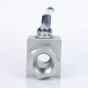 Vanne à bille hydraulique en acier inoxydable haute pression à filetage interne pour utilisation spécifique aux produits chimiques - Product Image 1