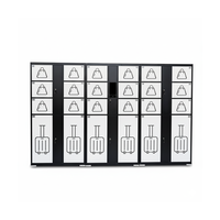 Casier à bagages électronique intelligent en métal assemblé pour les gares ferroviaires et les hubs de métro avec plateforme cloud et gestion intelligente