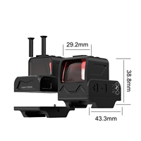 Northtac RONIN F11 Mini Viseur Reflex de Chasse de Haute Précision, Point Rouge Laser, Lentille Multi-Couches, Objectif 30mm, Étanche