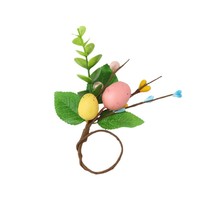 Décorations de Noël complémentaires de style européen, anneaux de serviette en aiguilles de pin - Origine Chine, directement du fabricant pour usage domestique