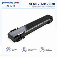 CTECHNO SLMF2C-31-3930 Plataforma de Posicionamiento con Motor Lineal, Empuje Nominal de 45 N, Recorrido de 3930 mm para Equipos de Escaneo de Precisión