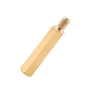 Entretoises hexagonales personnalisées M2-M6 en aluminium/laiton nickelé/brassé pour circuits imprimés électroniques - Product Image 6