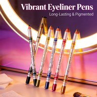 Menow P12005 OEM/ODM Marque Privée Maquillage Crayon Eyeliner Étanche en Bois Ver à Soie Cosmétiques pour les Yeux Usine Vente en Gros
