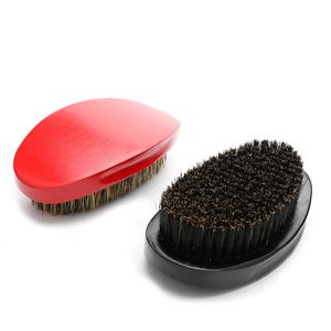 Meilleure vente, brosse courbe en bois 360 poils de sanglier 100% - Product Image 1