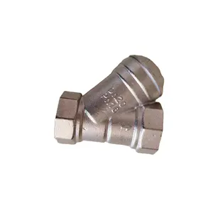 Yuhuan Professional manufacture DN20 Y type filter ball valve with strainer