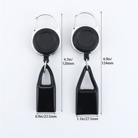 Logo personnalisé Briquet à fumer Laisse de qualité supérieure Porte-briquet rétractable