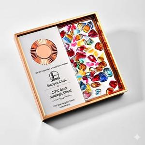 Plaque de récompense <span class=keywords><strong>en</strong></span> métal gravée à l'or, design personnalisé de luxe, vente <span class=keywords><strong>en</strong></span> gros, trophée <span class=keywords><strong>en</strong></span> cristal <span class=keywords><strong>d</strong></span>'<span class=keywords><strong>entreprise</strong></span> pour le sponsor du tournoi, souvenir - Product Image 6