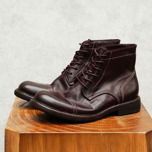 Nouvelle Chaussure Habillée Monopièce en Cuir Pleine Fleur de Qualité Professionnelle pour Homme avec Clous Métalliques et Fermeture à Lacets, Imperméable pour l'Automne - Product Image 6