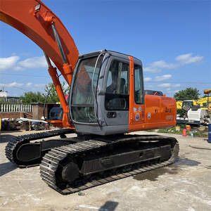 รถขุดตีนตะขาบฮิตาชิ ZAXIS 200 มือสอง ขนาด 20 ตัน สีส้ม ระบบไฮดรอลิก พร้อมบุ้งขุด - Product Image 2