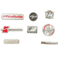 Nouvelle conception de plaque signalétique en aluminium anodisé, écologique et durable, pour voitures/ordinateurs/bagages