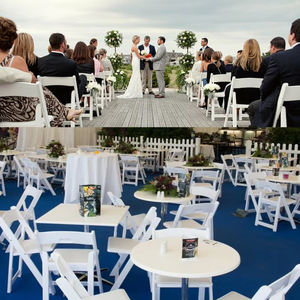 Chaise pliante respirante à dossier incurvé pour la maison, le bureau, sièges robustes - Product Image 3