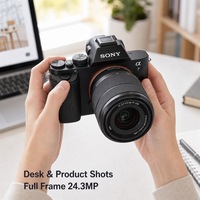 Kamera Bekas Sony A7 Mirrorless Lensa FE 28-70mm F3.5-5.6 OSS 24.3MP Full Frame HD Video Kamera Digital untuk Fotografi