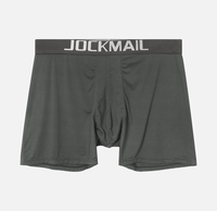 Boxers pour hommes personnalisés en maille nylon et spandex, respirants, séchage rapide, sous-vêtements de sport