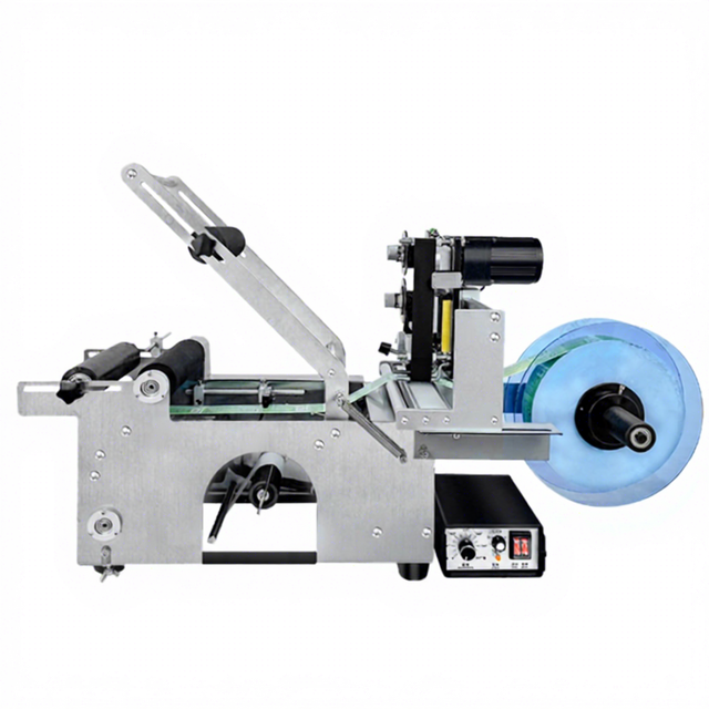 Compact Efficient Manual Desktop Labeling Machine for Bottle Jar and Container Packaging