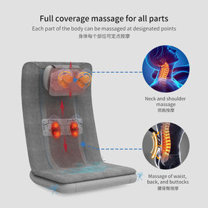 Silla de Masaje Shiatsu OEM para Todo el Cuerpo, Alivio del Dolor de Espalda, Asiento con Luz Roja, Cojín de Masaje 3D con Amasamiento para Silla de Oficina en Casa o Asiento de Coche - Product Image 3