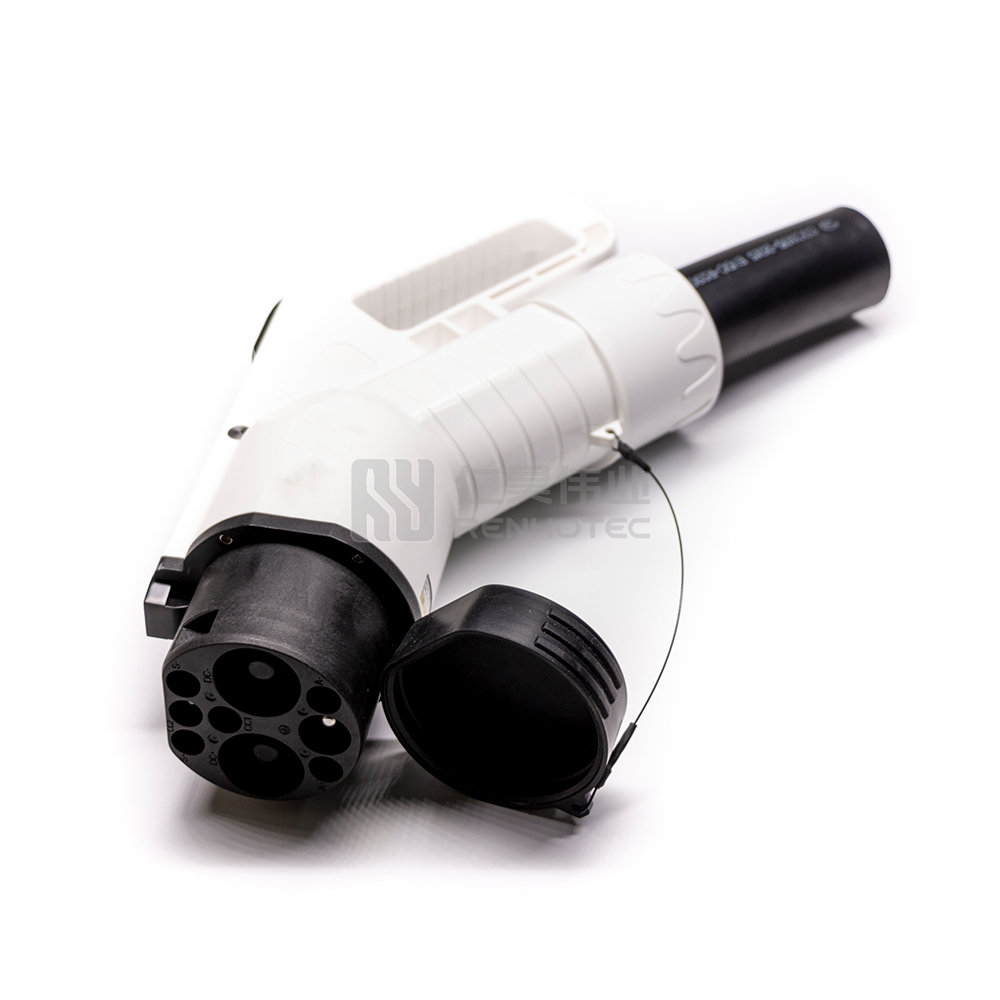 GB/T Plug 250A 750V Adaptador DC To Chademo Socket level 3 EV Charger System Portable