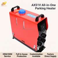 Chauffage de stationnement diesel intelligent OkyRie AX51V 5KW avec écran LCD HD et réglage précis de la température pour camping-car et camion