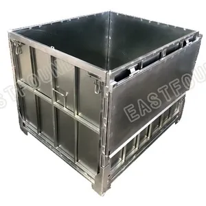 foldable intermediate bulk container IBC for rubber industry