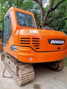 Excavadora Doosan DH80 Original de 8 Toneladas, de Alta Eficiencia, para Jardinería/Construcción de Infraestructuras, en Venta - Product Image 2