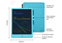 Cadeau de noël magique électronique 10 pouces couleur conseil numérique graphique LCD dessin tablette pour enfants concepteurs écriture manuscrite feuilles mobiles