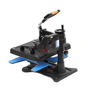 Factory Outlet T-shirt print machines designed heat press shoe printing machine three in one clothing logo hot stamping machine