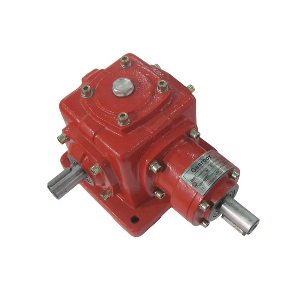 T Series 90 degree 2: 1 ratio right angle gearbox planetary reduction steering gear box power transmission drive
