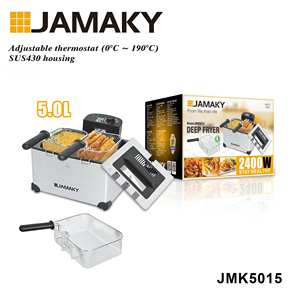 Friteuse à double panier à économie d'énergie, <span class=keywords><strong>moteur</strong></span> 2400W, technologie de chauffage efficace - Product Image 2