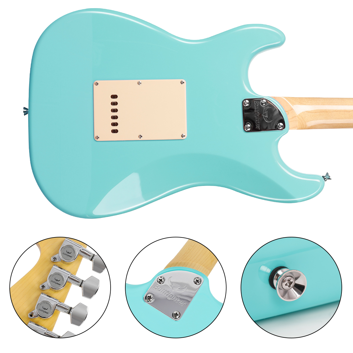 Bullfighter D120 Electric Guitar Kit - High-Gloss Urethane