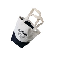 Sac fourre-tout en toile personnalisé avec logo pour femme, écologique, promotionnel, cadeau, sac de promotion pour la marque de whisky Jack Daniel