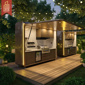Kabinet Dapur Luar Ruangan Modern 2026 dari Baja Anti Karat dengan Grill BBQ Gas, Cocok untuk Rumah Tepi Kolam Renang, Hunian Luar Ruangan, Dapur Luar Ruangan - Product Image 1
