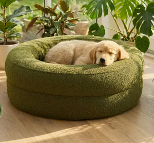 Canapé-lit <span class=keywords><strong>orthopédique</strong></span> de luxe en polaire Teddy pour animaux de compagnie (chiens et chats) avec rebord surélevé, antidérapant, pour la sieste et le repos – Vente en gros de produits de décoration intérieure haut de gamme - Product Image 5