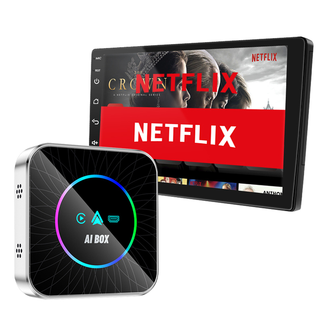 2026 Android HD MI 2G 16G/ 4G 32G Wireless Carplay Youtube Netflix AI Box Car