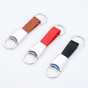 Factory Price Manufacturer Supplier Custom Wholesale <b>Personalized</b> Fashion Brand Design Leather <b>Keychain</b> - Product Image 4