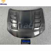 Vari Vrs Ver.2 Style Capot de refroidissement en fibre de carbone pour Subaru Impreza 10 GR GV Wrx Sti 2008-2014