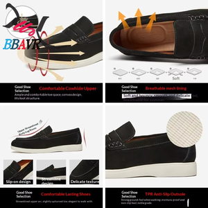 Mocasines Cómodos para Hombre, Estilo Slip-On, Ligeros, Transpirables, para Uso Diario, Antideslizantes, para Conducir, Caminar o Uso Casual - Product Image 3