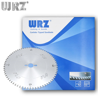 Scie à bois industrielle de haute précision 72T, 300 mm, en acier TCT, finition nitridée, soudée au laser, personnalisable ODM/OEM WRZ HF007