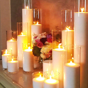<span class=keywords><strong>Velas</strong></span> <span class=keywords><strong>de</strong></span> Cera <span class=keywords><strong>de</strong></span> <span class=keywords><strong>Soja</strong></span>, Recipientes <span class=keywords><strong>para</strong></span> <span class=keywords><strong>Velas</strong></span> en Frasco, Frascos <span class=keywords><strong>de</strong></span> Vidrio Vacíos con Aroma, Portavelas y Faroles <span class=keywords><strong>para</strong></span> Decoración del Hogar - Product Image 1