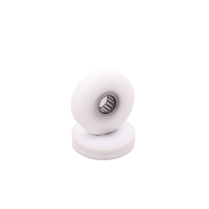 Rodillo de puerta corredera NK1010 rodamiento 38mm ranura en U rueda de rodillo de polea de nailon para gabinete de ventana 10*38*10mm - Product Image 1