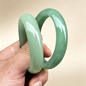 Bracciale in Avventurina <span class=keywords><strong>Verde</strong></span> Naturale, Spesso e Liscio, in Cristallo <span class=keywords><strong>Verde</strong></span> Grezzo, Proveniente dalla <span class=keywords><strong>Terra</strong></span> - Product Image 5