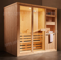 Sauna sec pour 12 personnes avec siège de thérapie au sel, éclairage à capteur d'anneau, sauna et hammam pour l'exercice en salle de sport, spa sain pour le corps, vapeur