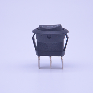 Forme ronde de haute qualité 3 positions 3 voies 20 mm <span class=keywords><strong>SPTT</strong></span> interrupteurs à bascule de couleur noire - Product Image 5