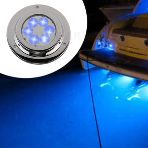 Lampu Kapal Bawah Air <span class=keywords><strong>LED</strong></span> 12V 24V Baja Tahan Karat 316 Daya Tinggi IP68 untuk Kapal Pesiar - Product Image 1