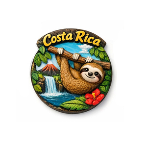 Imán de Resina 3D para Refrigerador con Diseño de Perezoso de Costa Rica, Recuerdo de <span class=keywords><strong>Pura</strong></span> <span class=keywords><strong>Vida</strong></span>, Regalo de Viaje Tropical - Product Image 6