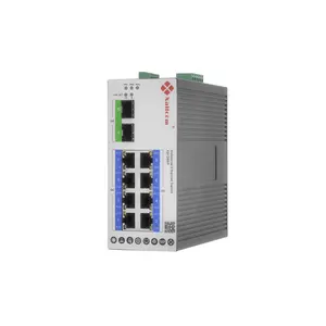 SNMP VLAN DC 48V L2 Managed Gigabit Industrial Ethernet Switch