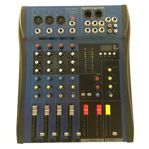 On discount CT40S Three stage equilibrium MIni audio mixer with MP3 player for sound system